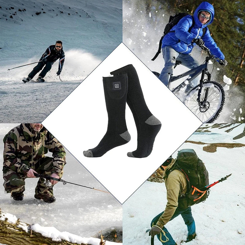 Rechargeable Electric Heated Socks Battery Powered Warm Socks