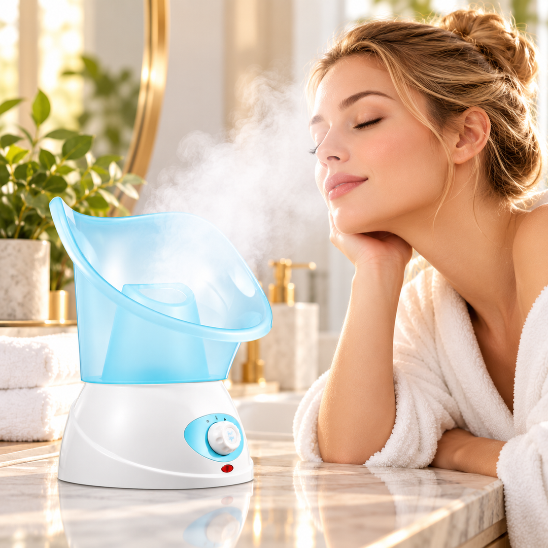 Facial Steamer at Home Warm Mist Face Sauna Skin Care Device
