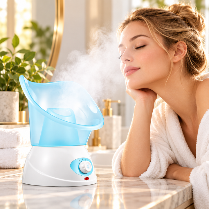 Facial Steamer at Home Warm Mist Face Sauna Skin Care Device