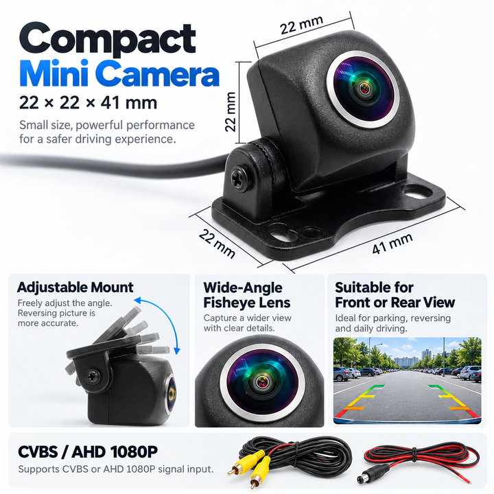 Wireless Reversing Camera for Trucks Trailers Horse Box Full HD