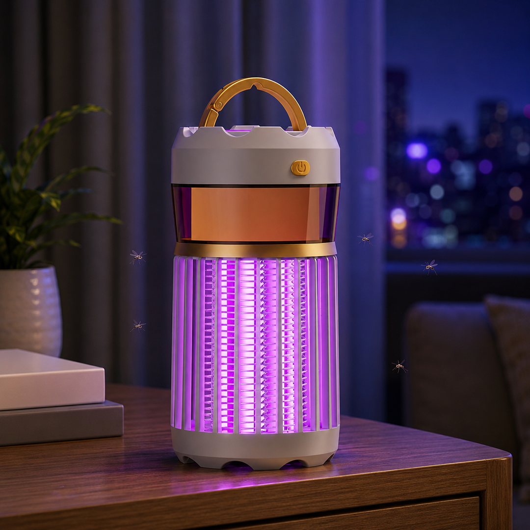 3-in-1 Mosquito Repellent Lamp Camping Nightlight Insect Trap