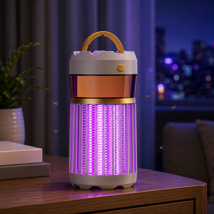 3-in-1 Mosquito Repellent Lamp Camping Nightlight Insect Trap