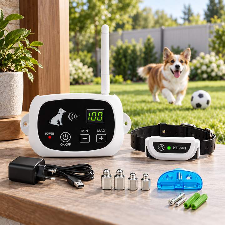 Wireless Dog Fence and Training Collar System Waterproof