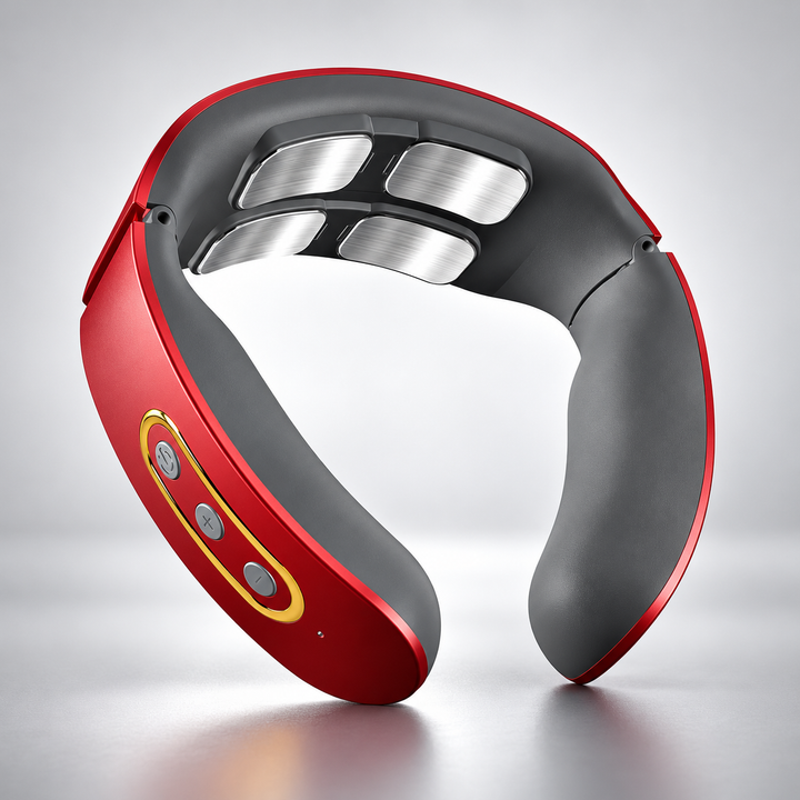 Smart 4D Neck and Shoulder Massager with Heat Cordless Deep Kneading