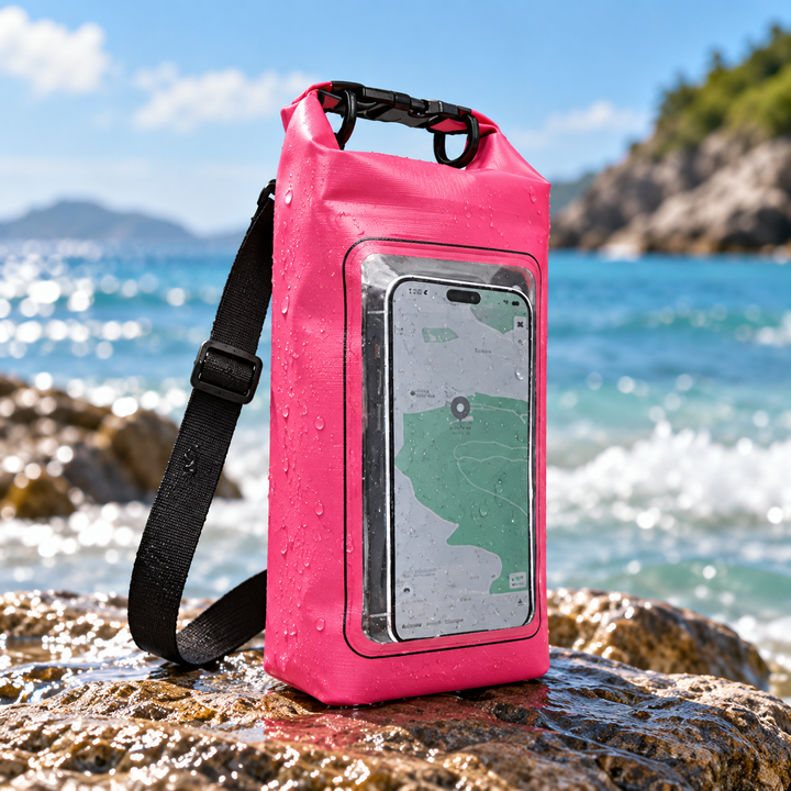 Waterproof Phone Pouch Universal Dry Bag for Smartphones 7 Inch