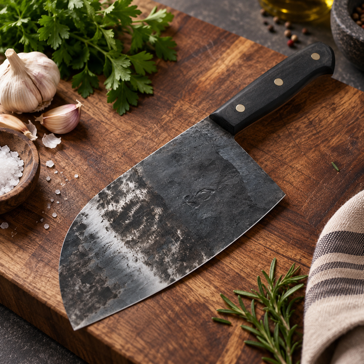 Handmade Serbian Chef Knife Full Tang Kitchen Cleaver
