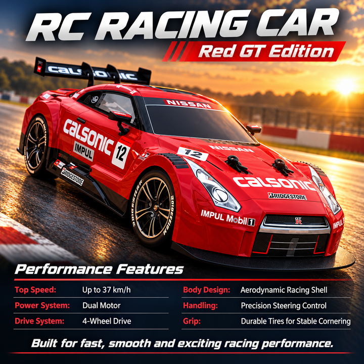 Remote Control Racing Car High Speed RC Sports Car for Kids and Adults
