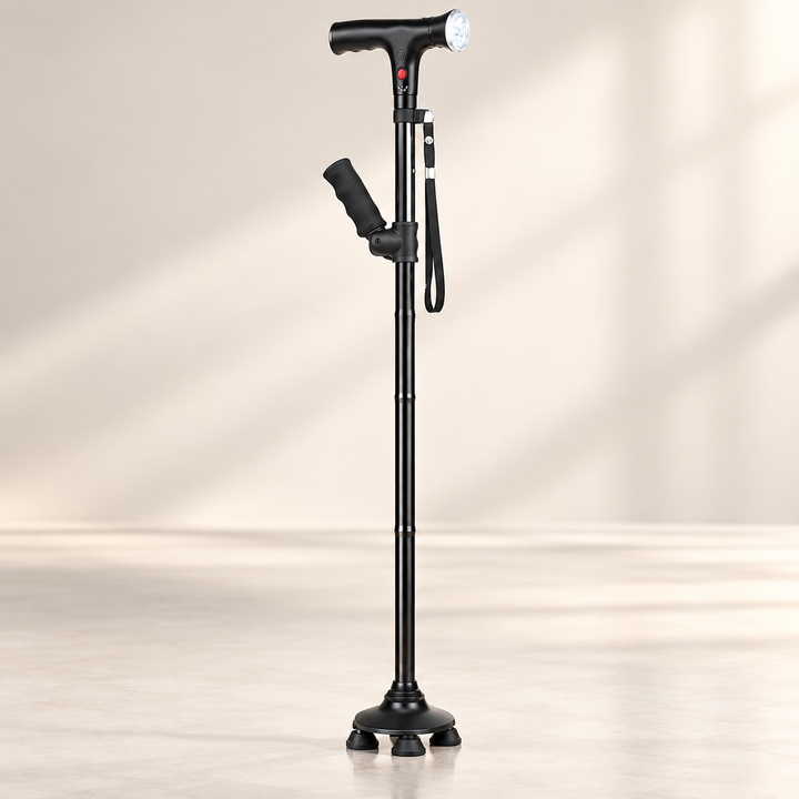 Ergonomic Walking Cane Lightweight Mobility Support for Seniors