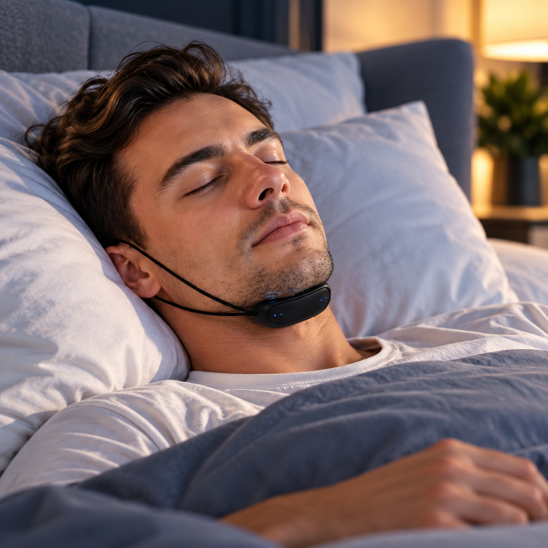 Anti Snoring Chin Strap Adjustable Jaw Support Sleep Aid