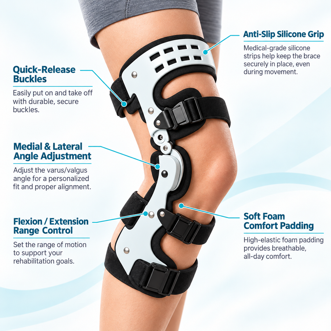Osteoarthritis Knee Brace Unloader Support for Arthritis