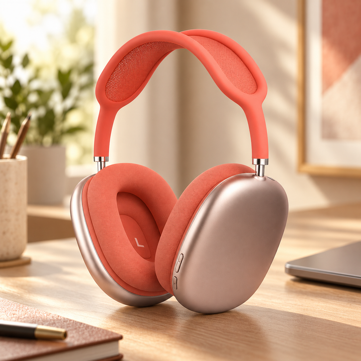 Bluetooth Over-Ear Headphones Noise Cancelling Wireless