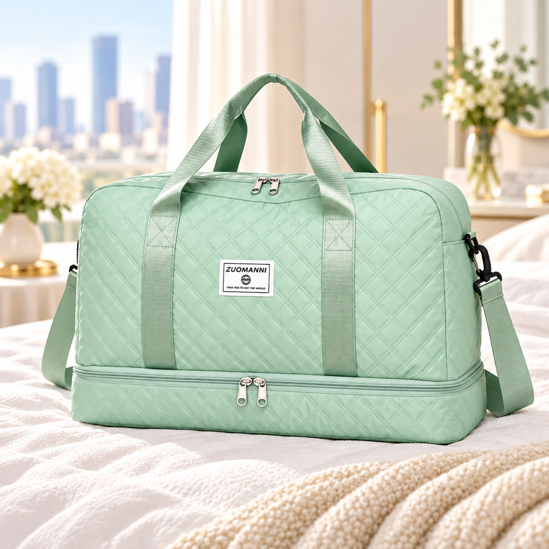Weekender Duffle Bag Water Resistant Travel Holdall Gym Overnight