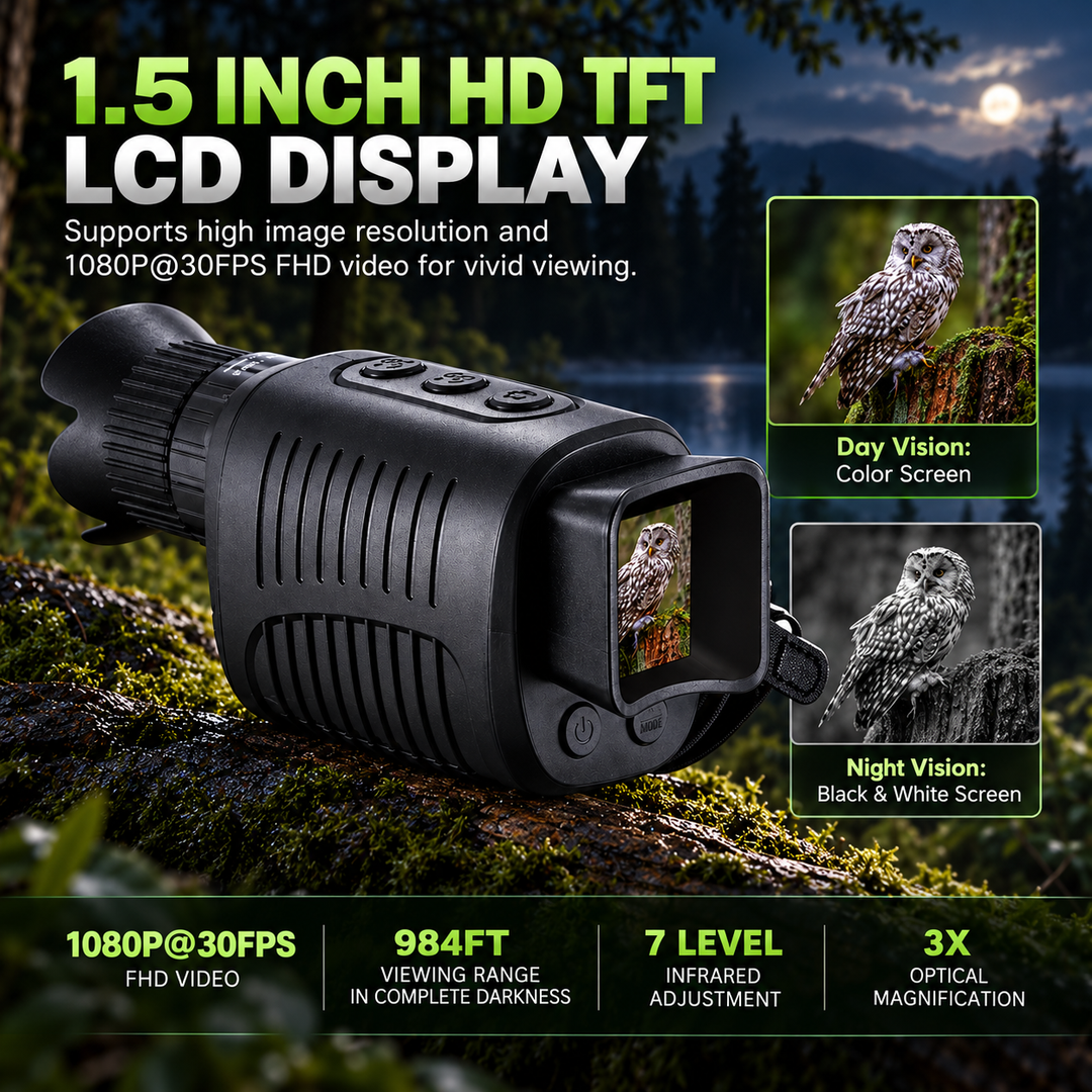 2K Thermal Imaging Camera Night Vision Handheld Infrared Device