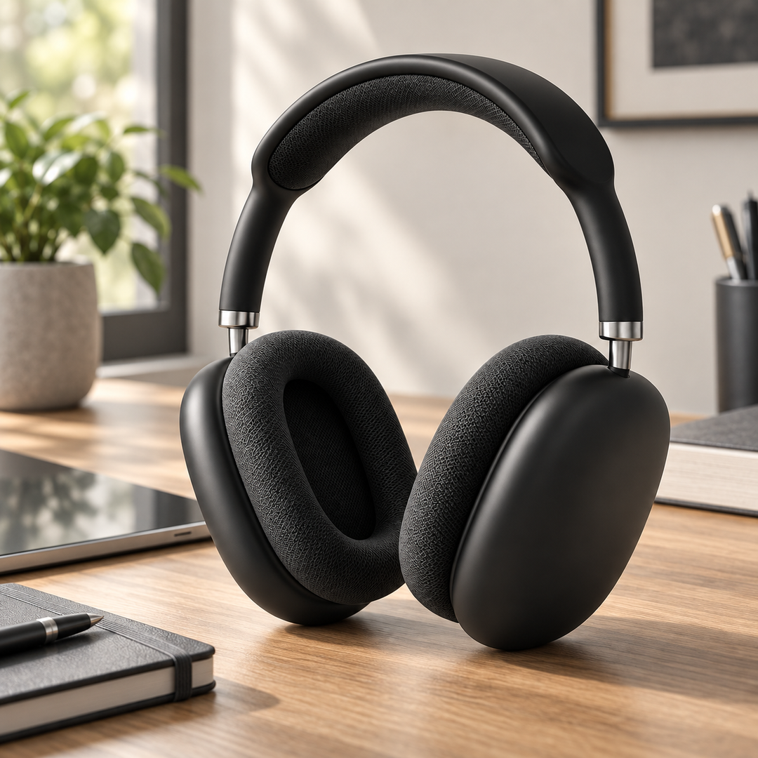 Wireless Bluetooth Headphones ANC HiFi Stereo Over-Ear