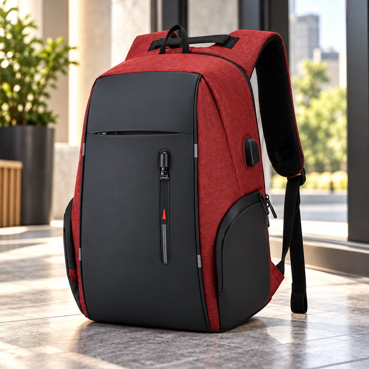 Waterproof Laptop Backpack with USB Charger Anti Theft 15.6 Inch