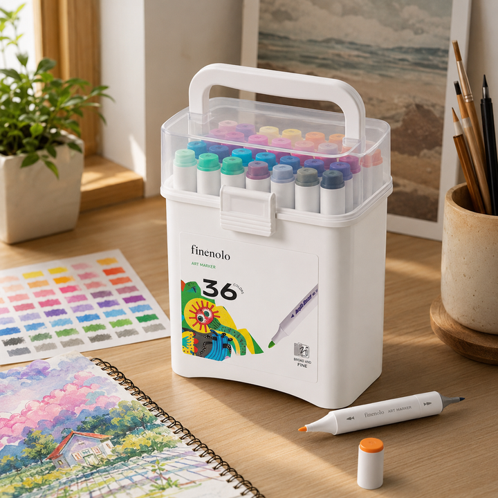 Acrylic Paint Marker Set for Kids Art Class
