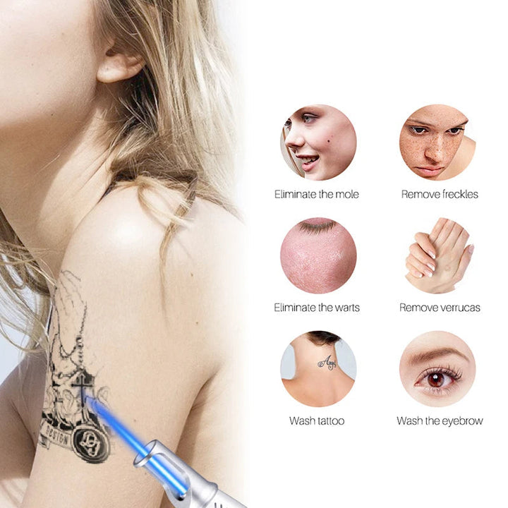 Tattoo Removal Laser Pen Skin Mole Freckle Acne Removal Device