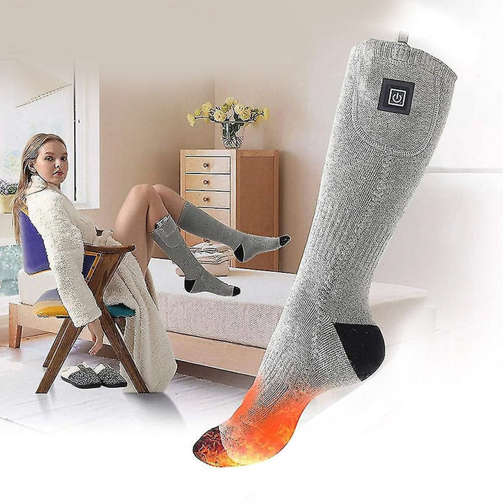 Rechargeable Electric Heated Socks Battery Powered Warm Socks