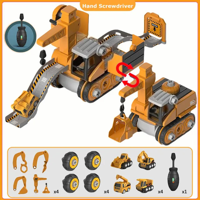 Building Engineer Construction Toy Starter Set Montessori Meccano Kit