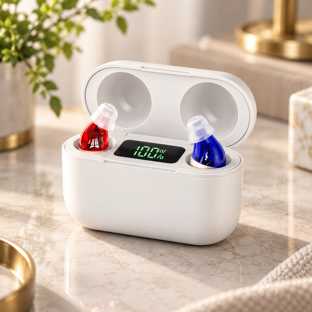 Rechargeable In Ear Sound Amplifier Digital Hearing Device