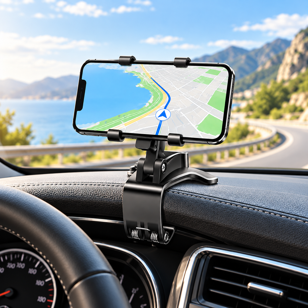 Multifunctional Car Phone Holder Dashboard Windscreen Vent Mount