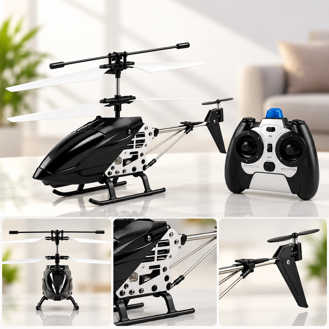 Unbreakable RC Helicopter Mini Gyro Remote Control Toy