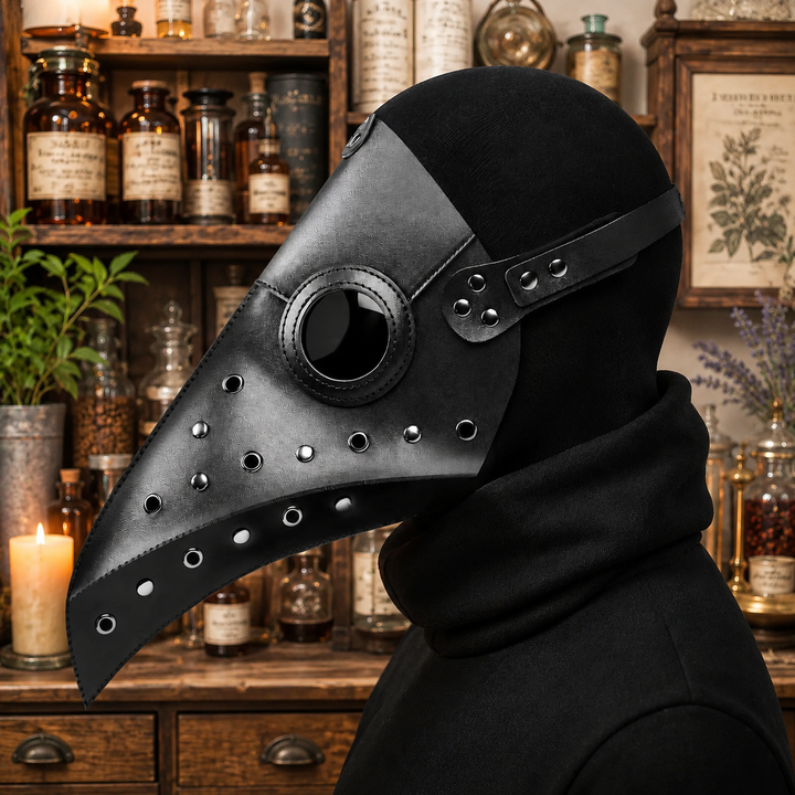 Plague Doctor Mask Steampunk Halloween Scary Adult