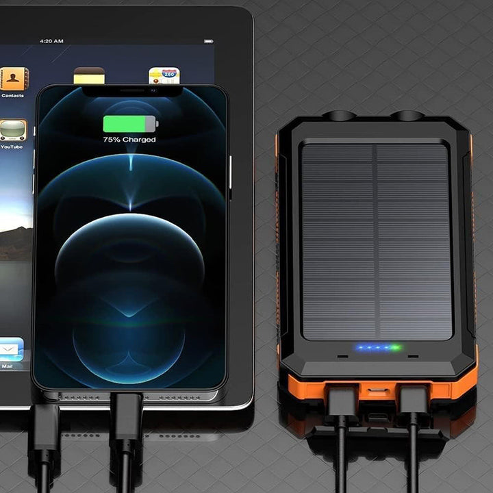 Solar Portable Power Bank Charger for Mobile Phones