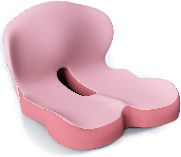 Memory Foam Lumbar Support Cushion and Seat Cushion Set