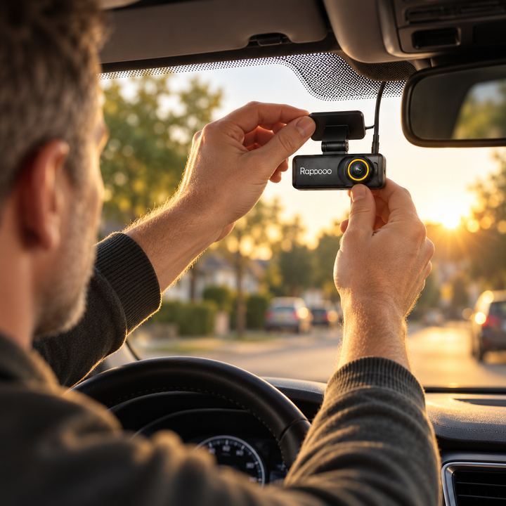 Wireless Dash Cam and Hands-Free Phone Kit for Cars