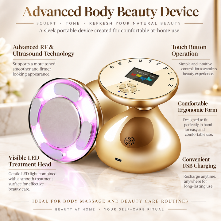 Body Massage Beauty Device Radio Frequency Skin Care Machine