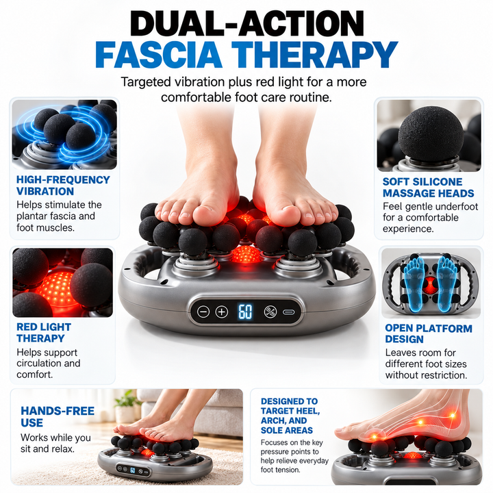 Foot Massager for Plantar Fasciitis Heel and Arch Pain Relief