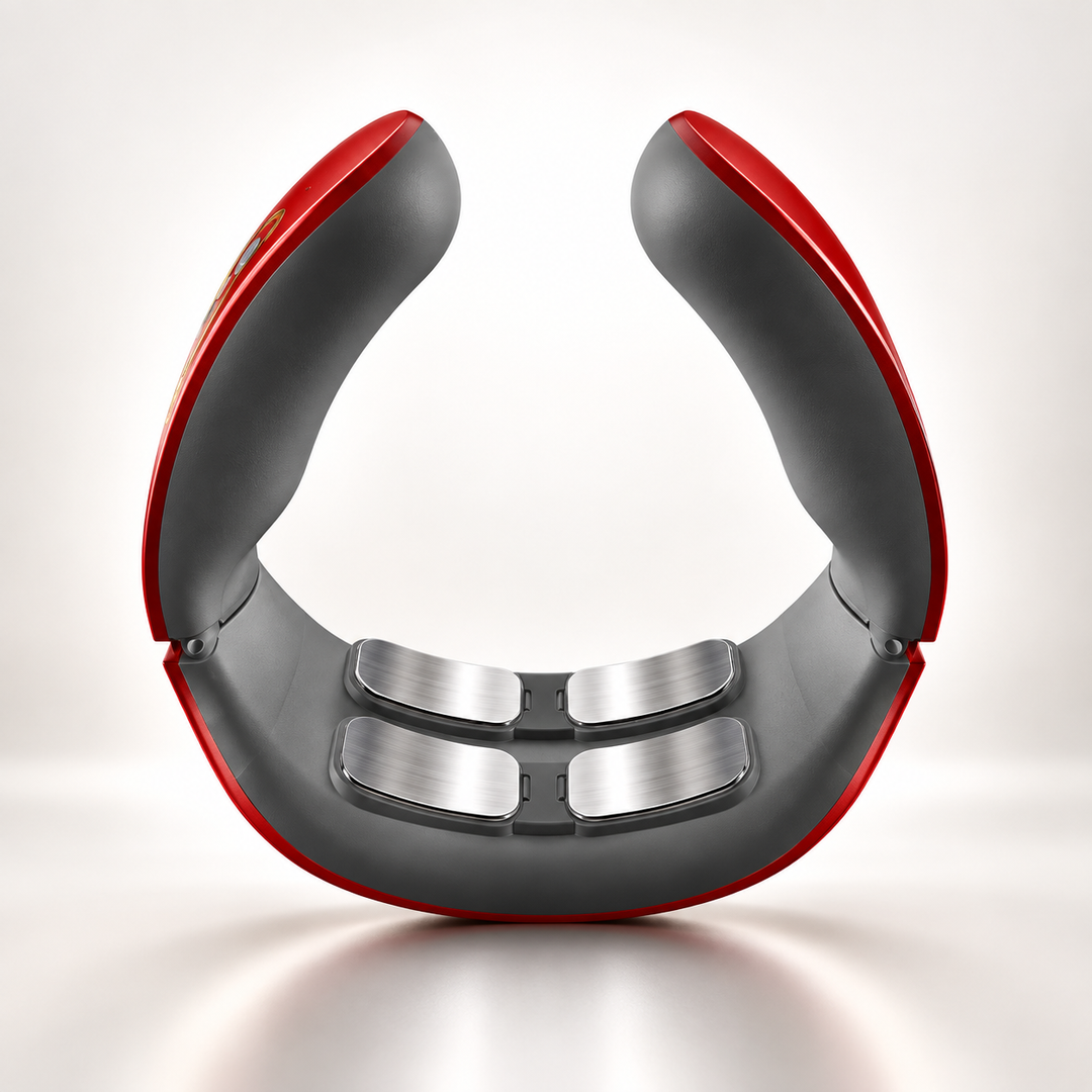 Smart 4D Neck and Shoulder Massager with Heat Cordless Deep Kneading