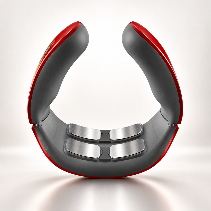 Smart 4D Neck and Shoulder Massager with Heat Cordless Deep Kneading
