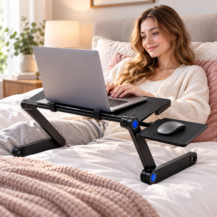 Adjustable Laptop Stand for Couch Bed Portable Lap Desk