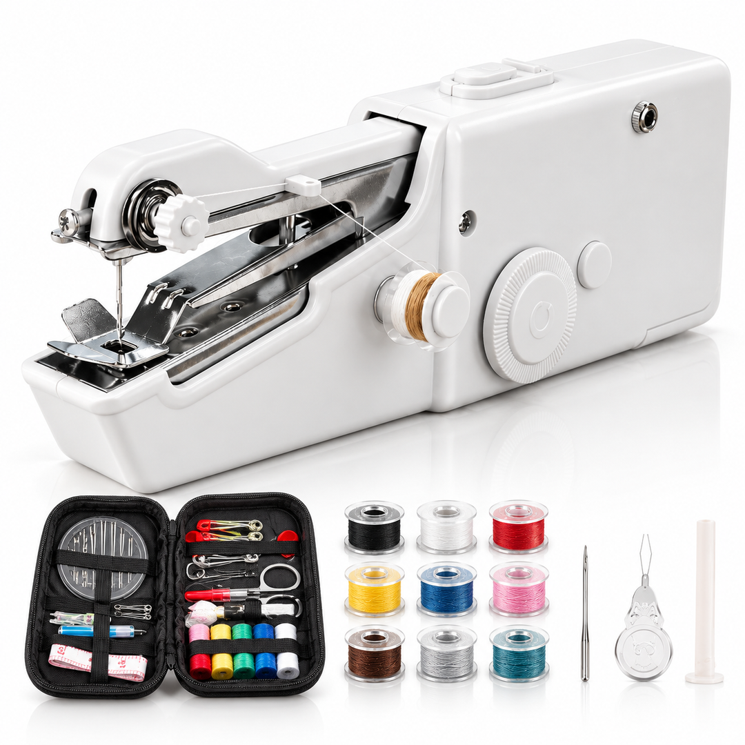 Handheld Sewing Machine Mini Portable Cordless Quick Stitch Repair