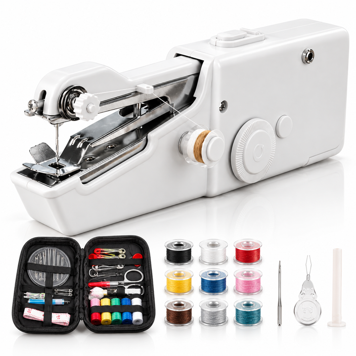 Handheld Sewing Machine Mini Portable Cordless Quick Stitch Repair