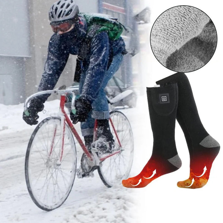Rechargeable Electric Heated Socks Battery Powered Warm Socks
