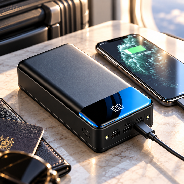 100000mAh Power Bank Portable Fast Charging External Battery