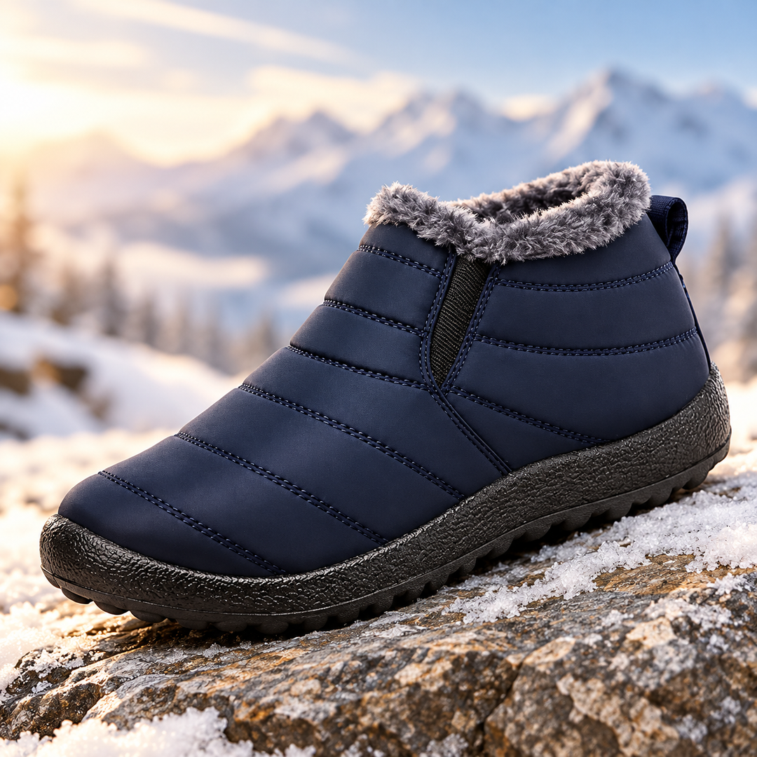Mens Winter House Slippers Warm Waterproof Indoor Boot Slippers