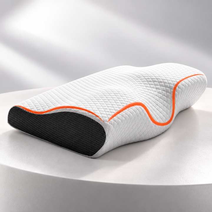 Orthopedic Contour Memory Foam Neck Pillow for Shoulder Pain