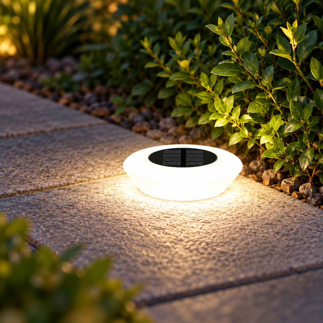 Solar Powered Garden Lights Waterproof Outdoor Pathway Stake Lights