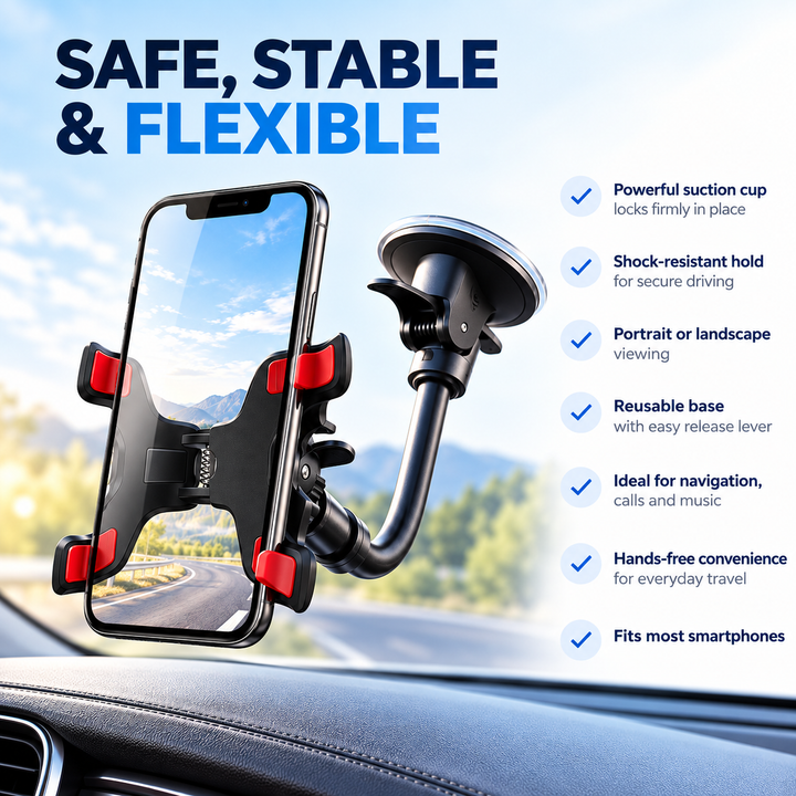 Universal Car Phone Holder Air Vent Mount Cradle for Mobiles