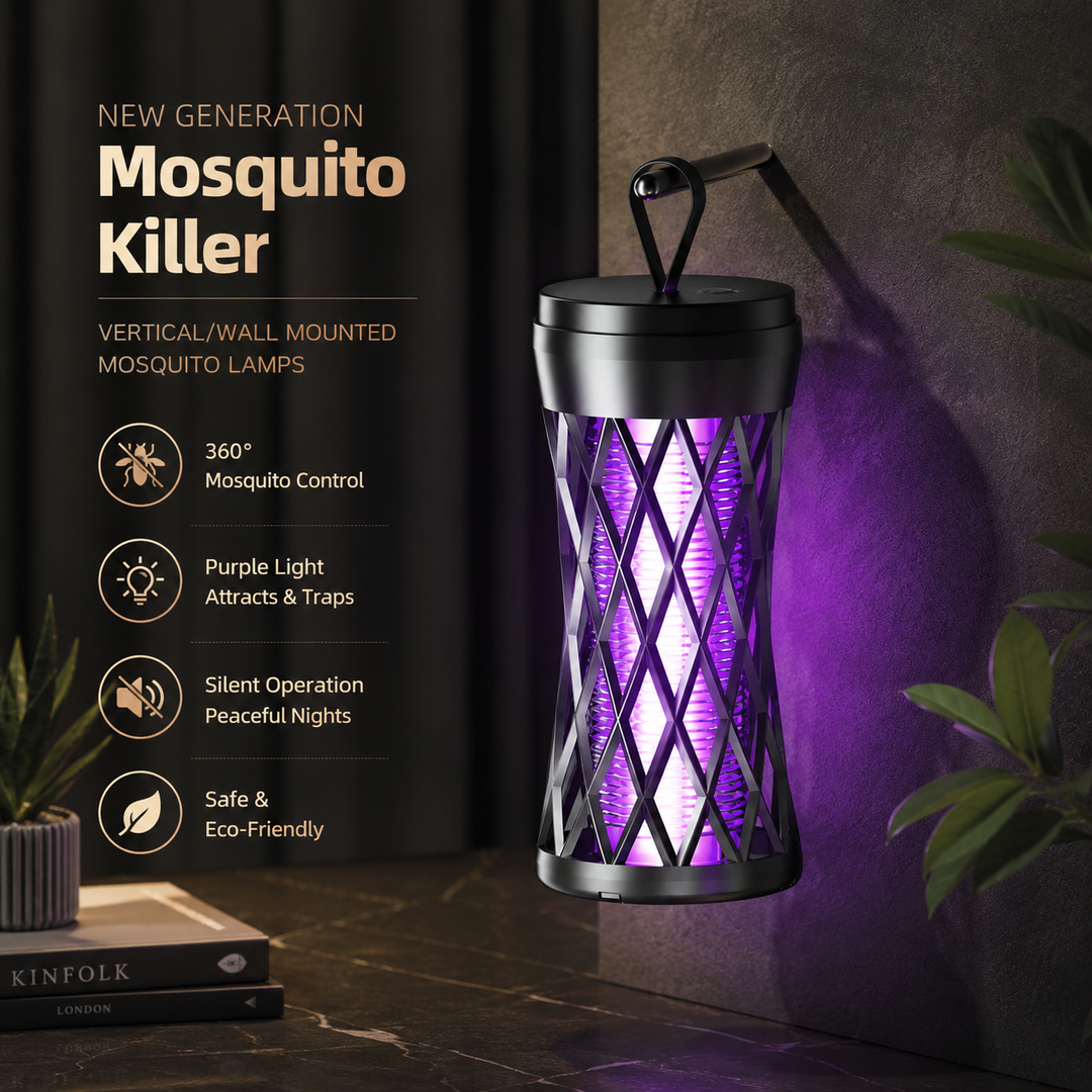 Electric Shock Mosquito Killer Lamp Outdoor Atmosphere Light