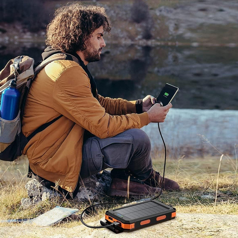 Solar Portable Power Bank Charger for Mobile Phones