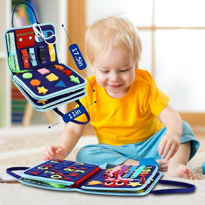 Montessori Busy Board Educational Activity Learning Toy Board