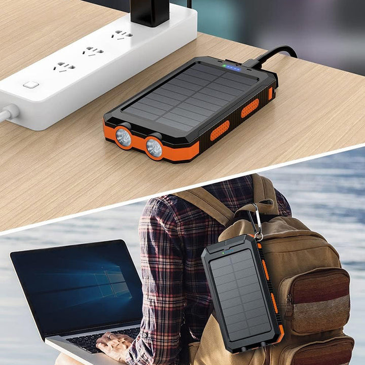 Solar Portable Power Bank Charger for Mobile Phones