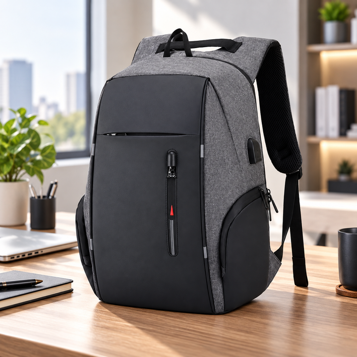Waterproof Laptop Backpack with USB Charger Anti Theft 15.6 Inch