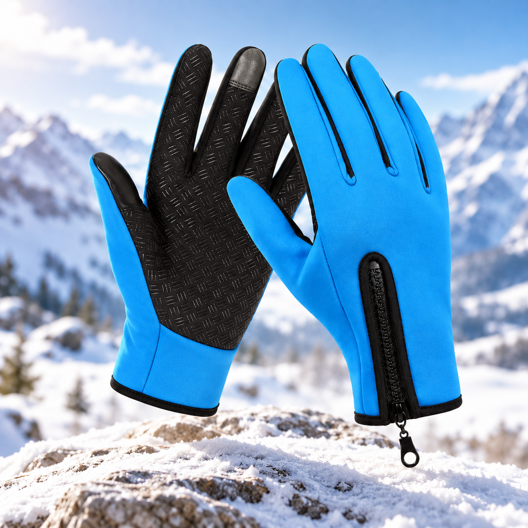 Warm Waterproof Touchscreen Gloves Thermal Gloves for Biking and Golf