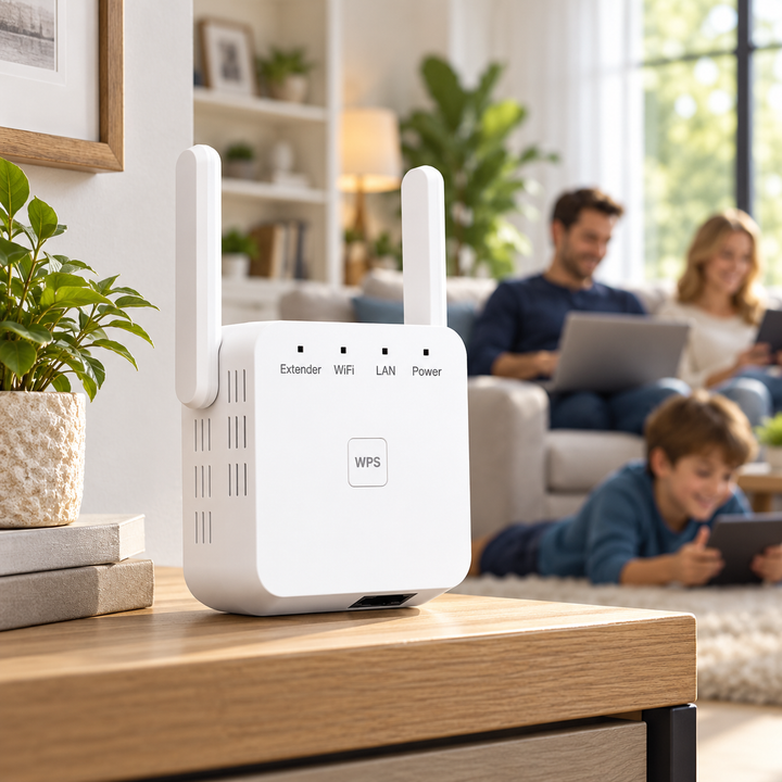 5G WiFi Booster Dual-Band Extender for Home and Garden